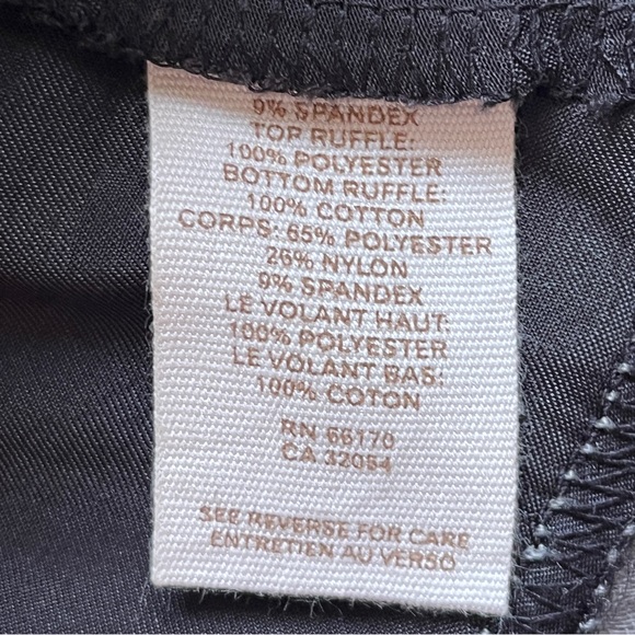 Free People Merries Crushed Velvet Tiered Dress Black Ruffle Racerback Tank Sz S - Picture 10 of 16